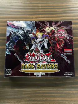 Yugioh Dark Saviors Booster Box 1st Edition Factory Sealed 24 Packs - Image 1