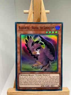 Blackwing - Shamal The Sandstorm - Super Rare 1st Edition DABL-EN002 NM YuGiOh - Image 1