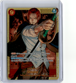 Shanks OP01-120 SEC - One Piece TCG - English Near-Mint Secret Rare Foil - Image 1