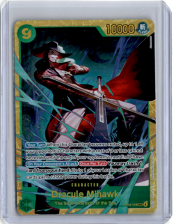 One Piece TCG OP14-119 Dracule Mihawk SEC The Azure Sea's Seven OP14 NM ENG - Image 1