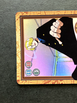 Sanji ONE PIECE Carddass Hyper Battle TCG Holo Rare Japanese Anime Bandai C81 - Image 2