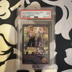 One Piece Visual Adventure Holographic Ace + Straw Hats PSA 9 - Image 1