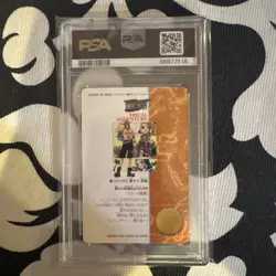 One Piece Visual Adventure Holographic Ace + Straw Hats PSA 9 - Image 2