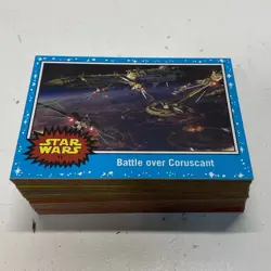 Mixed 2004-2016 Topps Star Wars Trading Card Bundle (Set Of 50) - Image 1