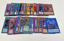Mixed Rare Holographic YU-GI-OH! TCG and CCG Trading Cards Bundle (Set Of 50) - Image 1