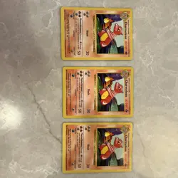 3 Pokemon Charmeleon Shadowless Base Set Card # 24/102 - Lot of 3 - Image 1