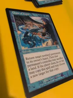 Chain of Vapor. sorcery Magic the Gathering Card. Onslaught. - Image 4