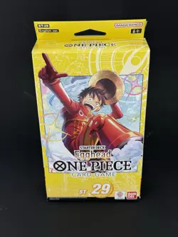 ONE PIECE CARD GAME: EGGHEAD STARTER DECK ST-29 ENGLISH ships TODAY! - Image 1
