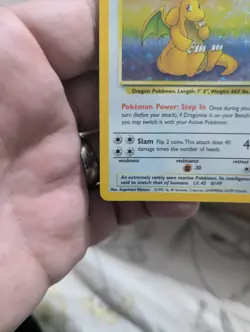 Pokemon TCG Dragonite 4/62 Fossil Unlimited Rare Holo Pokemon Card WOTC - Image 4