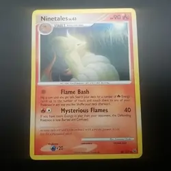 NINETAILES 36/127 - Non-Holo RARE - PLATINUM 2009 - NINTENDO Pokemon Card NM/LP - Image 1