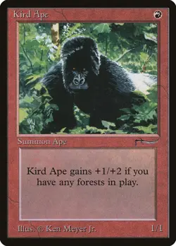 Kird Ape Arabian Nights Magic The Gathering MTG Card - Image 1