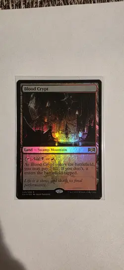 MTG English Blood Crypt NM Foil Return to Ravnica - Image 1