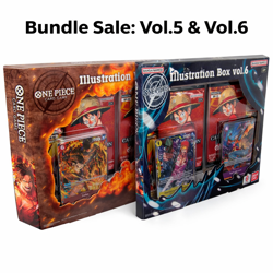 Bandai Trading Card Games One Piece Illustration Box Vol. 5 and Vol. 6 - BUNDLE - Image 1