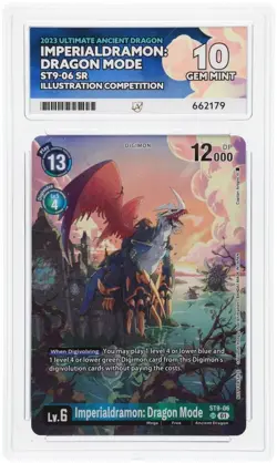 Imperialdramon: Dragon Mode - Illustration Competition - ACE 10 - Digimon Card - Image 2