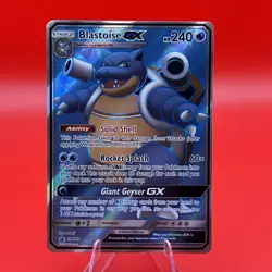Pokemon TCG Blastoise GX SM189 Promo Card - Image 1