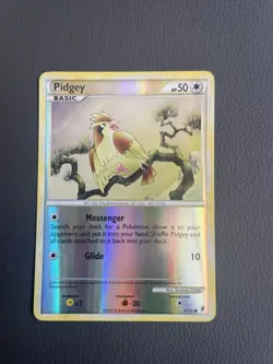 Pokemon Card Pidgey 67/95 Call of Legends Reverse Holo LP/NM - Image 1