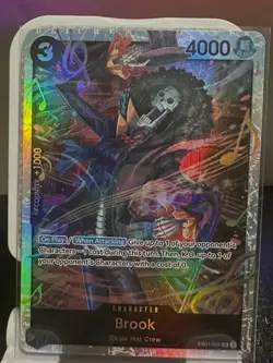 Brook EB01-046 SR ONE PIECE Tcg Card Game SR NM Foil -English - Image 1