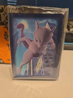 Pokemon Card Sleeves - Mewtwo - Pokemon Go Pokemon Center ETB - 65 Ct - Image 1
