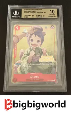 Otama OP01-006 2023 Offline Regional Finalist BGS 9.5 Promo One Piece Card Game - Image 1