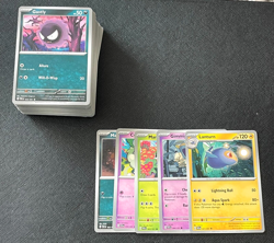 Pokemon TCG 125 Card Lot Paldean Fates Common NM - Image 2