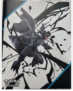 Pokemon Black Bolt Binder Only TCG Scarlet And Violet Brand New Binder For Cards - Image 1