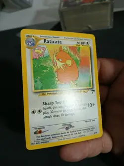 Pokemon Raticate 6/18 Southern Islands Promo Slowpoke Pokemon Card LP - Image 3