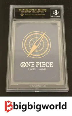 BGS 10 BLACK LABEL Law ST03-008 Japanese 2022 Championship Promo One Piece Card - Image 2