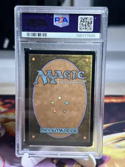 Druid of Purification 0877 Borderless Rainbow Foil D&D Secret Lair MTG PSA 9 - Image 2