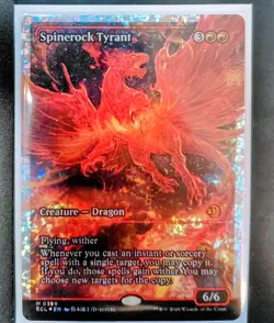 Spinerock Tyrant - Fracture Foil Showcase 0399 - Lorwyn Eclipsed - Near Mint NM - Image 1
