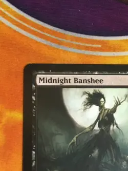 D1153 MAGIC GATHERING SHADOWMOOR MIDNIGHT BANSHEE #72 MP R MTG - Image 3