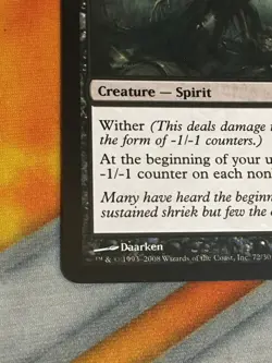 D1153 MAGIC GATHERING SHADOWMOOR MIDNIGHT BANSHEE #72 MP R MTG - Image 4