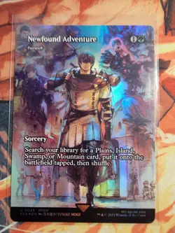 Newfound Adventure 0045 (Showcase) Final Fantasy: Through the Ages Foil MTG - Image 1