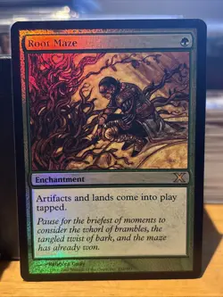 Root Maze Foil NM/LP 10th Edition X MTG - Image 1