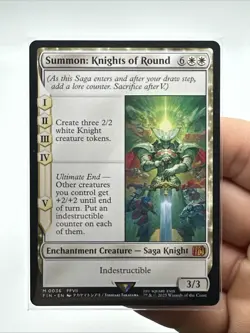 Summon: Knights Of Round - Magic: The Gathering - Final Fantasy M0036 - Image 2