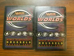 Mtg Magic The Gathering World Championship (2000) Masticore x2 Excellent - NM - Image 2