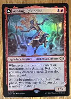 MTG: Lorwyn Eclipsed, Ashling, Rekindled / Ashling, Rimebound - Foil - Image 1