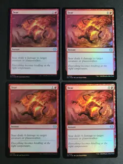 Sear (X4 Foil) Uncommon MTG Lorwyn Eclipsed - Image 1