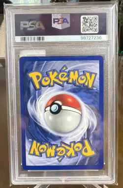 Weedle 1st Edition Shadowless Pokemon Base Set 69/102 PSA 8 1999 Mint - Image 2