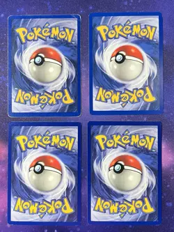 x4 VTG Pokemon TCG Double Colorless Energy 96/102 Base Set Non-Holo 1999 WOTC - Image 2