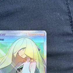“Lusamine” Pokemon TCG SM-Crimson Invasion 110/111 [Full Art Holo Ultra Rare] - Image 2