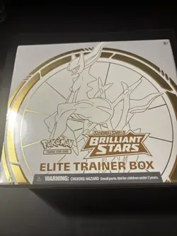 Brilliant Stars Elite Trainer Box Pokemon Sword Shield 820650850127 - Image 1