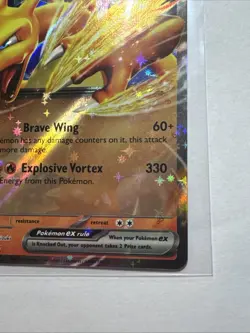 Charizard ex Pokemon Scarlet & Violet Black Star Promo #161 - Image 4