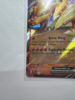 Charizard ex Pokemon Scarlet & Violet Black Star Promo #161 - Image 5
