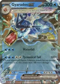 Pokemon Gyarados ex - 045/198 - Double Rare NM-Mint Scarlet & Violet Base Set - Image 1