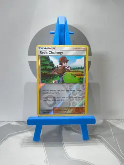 Red's Challenge 184/214 - S&M: Unbroken Bonds - Reverse Holo Rare - Pokemon TCG - Image 1
