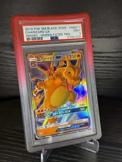 Pokemon TCG Charizard GX Sun & Moon Sm211 Holo Promo (PSA 9) - Image 4