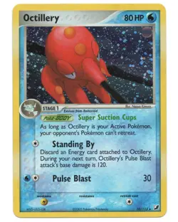 Octillery 10/115 EX Unseen Forces Holo Rare 2005 Pokemon TCG NM/M - Image 1