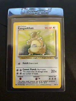 Pokemon TCG Kangaskhan Jungle 5/64 Holo Unlimited Holo Rare - Image 1