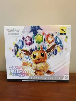 Pokemon TCG Prismatic Evolutions ETB Elite Trainer Box Sealed, S&V - Image 1