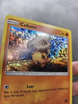 Pokemon TCG Cubone 7/12 Holo McDonald's 2018 Set - LP - Image 3